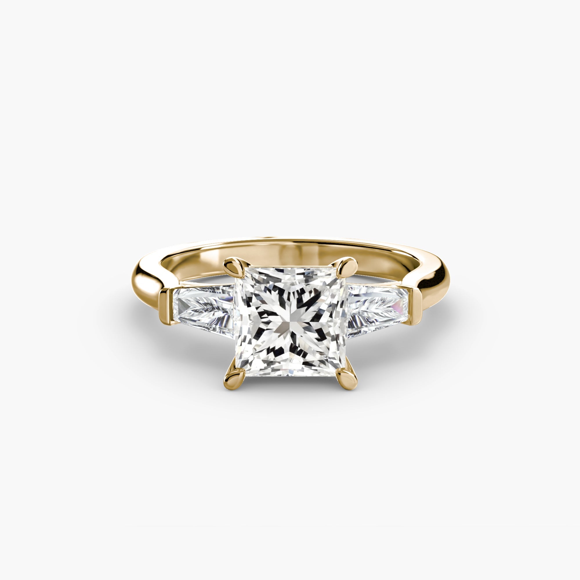 Fine Diamond Setting 0.70-ct Gold – front view