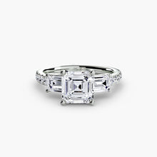 Genuine Brilliant Diamond Setting 0.89 ct Gold – close-up
