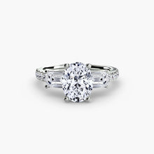 Genuine Brilliant Diamond Setting – profile view