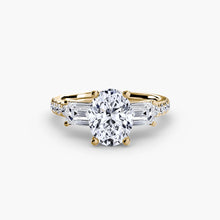 Genuine Brilliant Diamond Setting – angle view