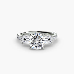 Pavé Brilliant Diamond Setting 0.89 ct – Gold