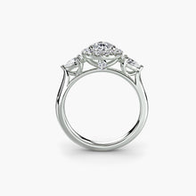 Genuine Fine Diamond Setting 0.52 ct Gold – front view