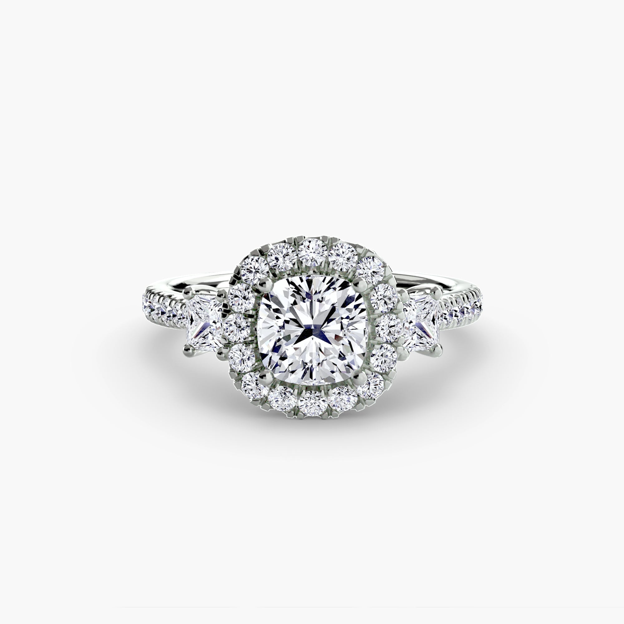 Artisan Brilliant Diamond Setting 0.69 ct – angle view