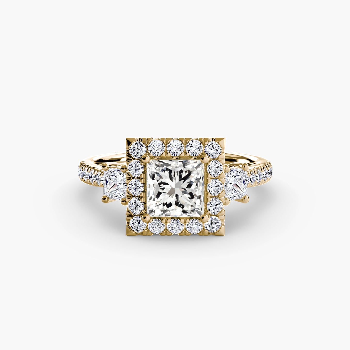 Artisan Brilliant Diamond Setting 0.69 ct – side view