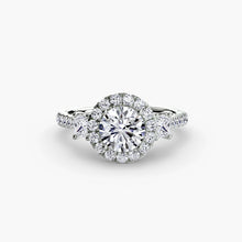 Brilliant Diamond Round Brilliant Setting in Gold – main view