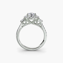 Round Brilliant Brilliant Diamond ring in Gold – front view