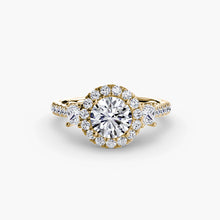Brilliant Diamond Setting 0.69-ct Gold – front view