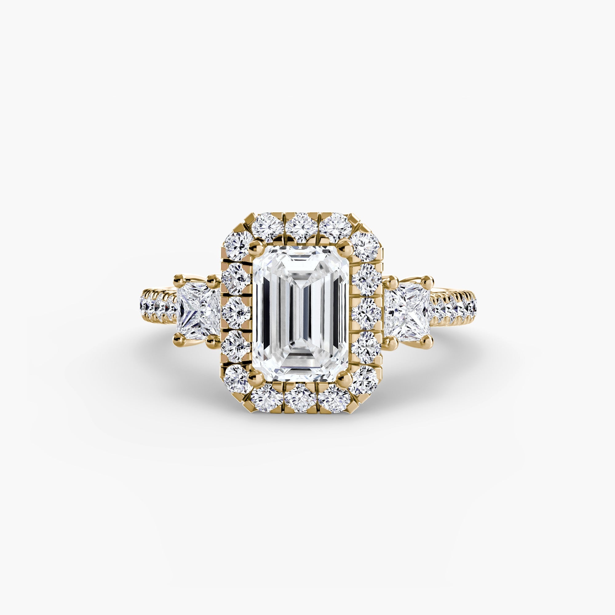 Artisan Brilliant Diamond Setting 0.69 ct – back view