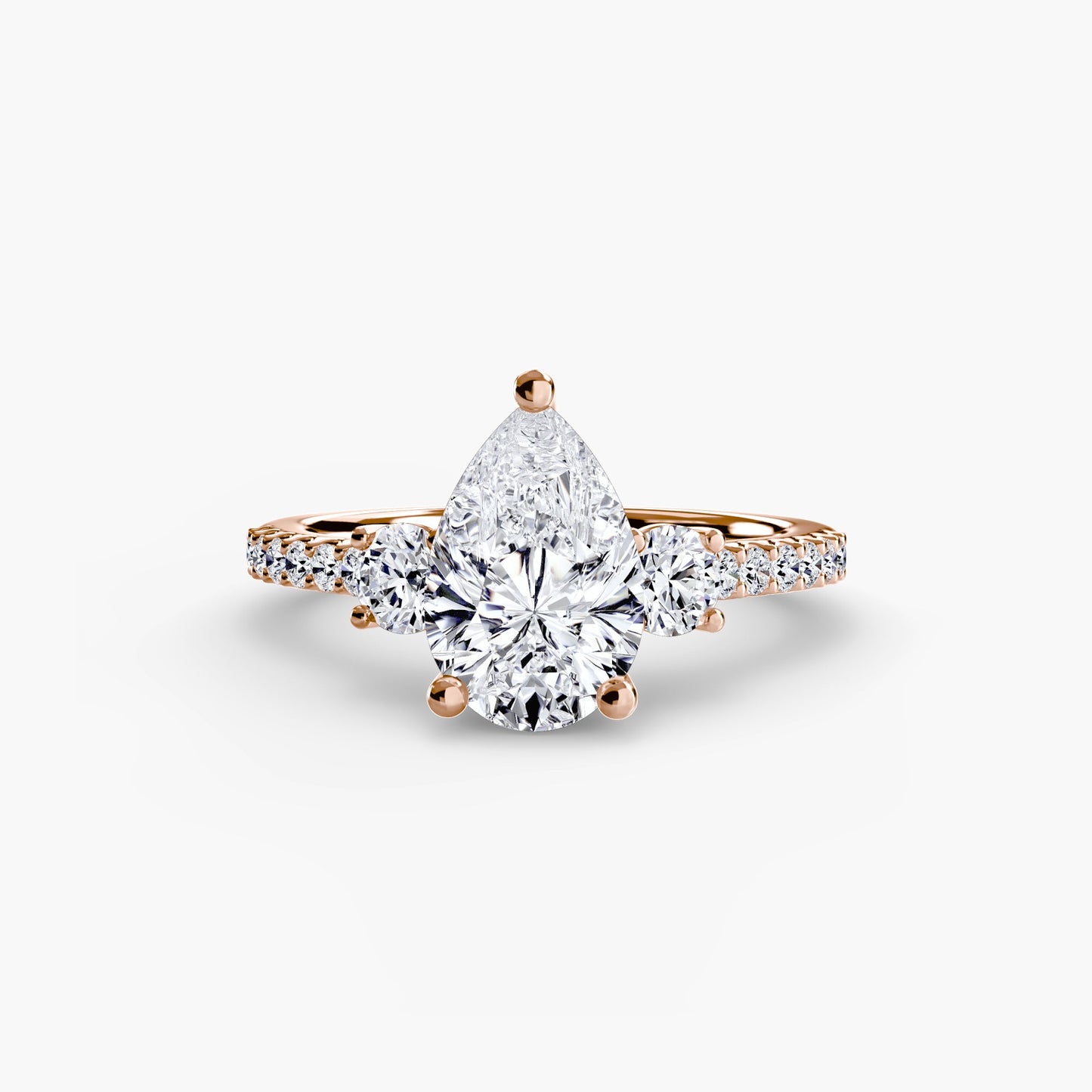 Luxury Brilliant Diamond Setting 0.40 ct – close-up