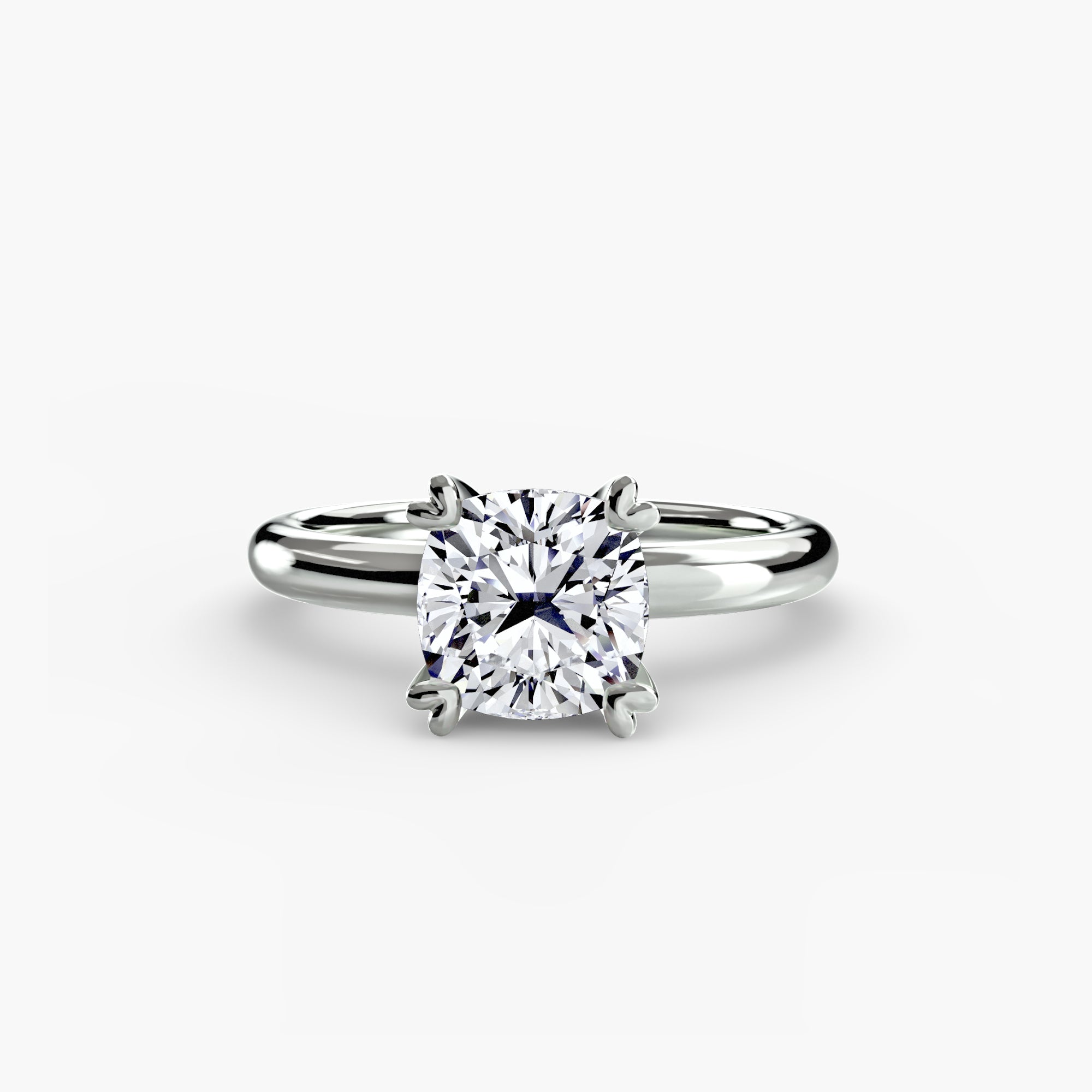 Authentic Fine Diamond Setting ct Gold – angle view