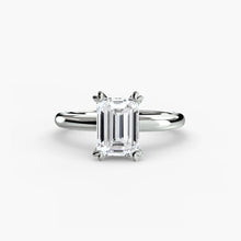 Exquisite Fine Diamond Setting ct – back view