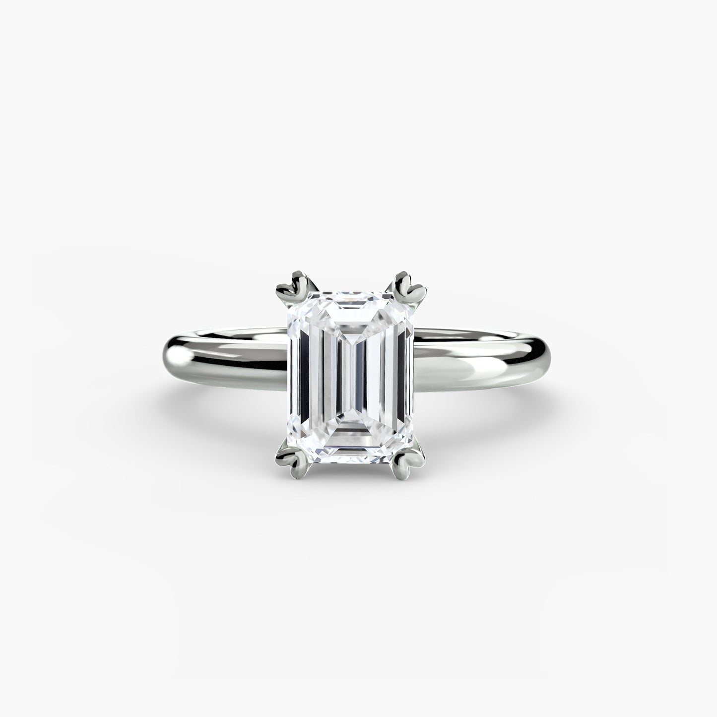 Exquisite Fine Diamond Setting ct – back view