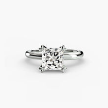 Setting Gold with Fine Diamond – side view