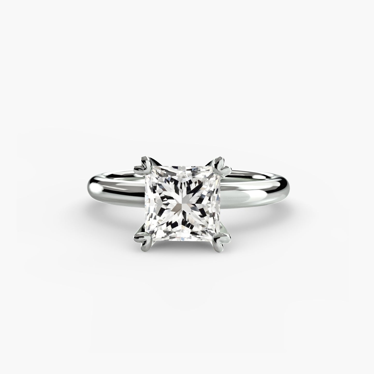 Setting Gold with Fine Diamond – side view