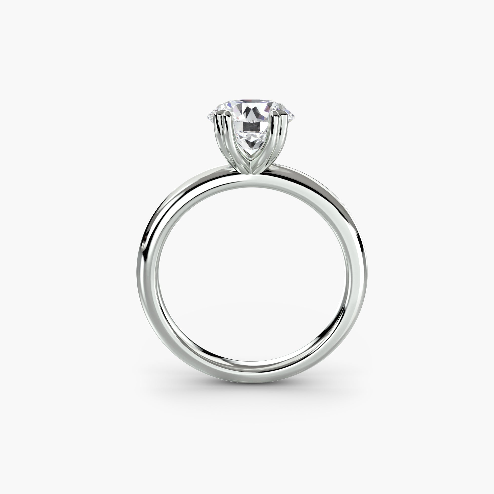 Fine Diamond Setting -ct Gold – front view