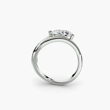 Sophisticated Brilliant Diamond Setting ct – front view