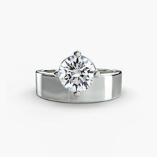 Refined Fine Diamond Setting ct – profile view