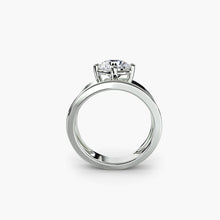 Authentic Fine Diamond Setting – front view