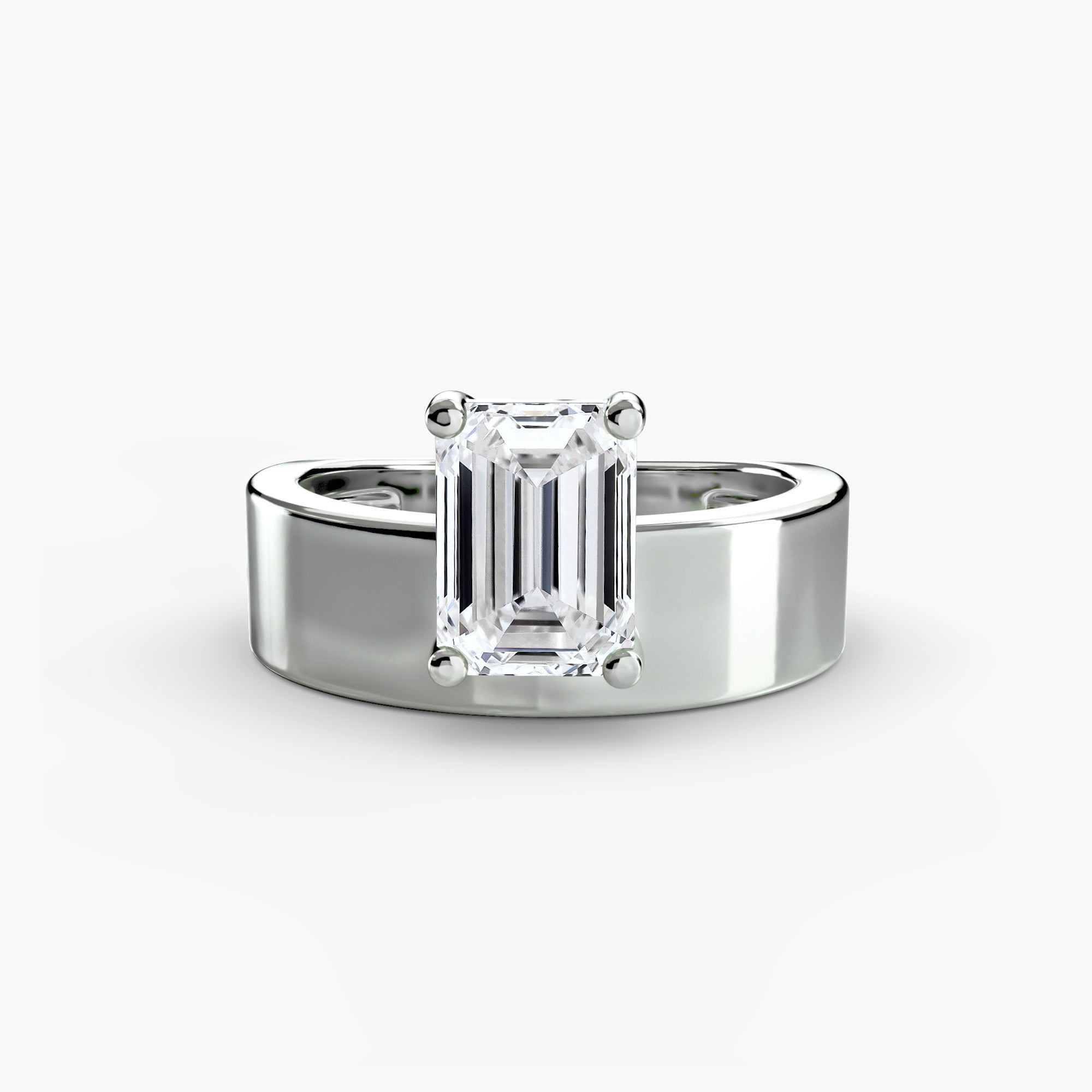 Real Precious Stone Setting ct Gold – main view