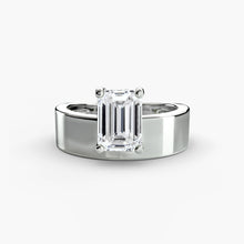 Setting Gold with Precious Stone – profile view