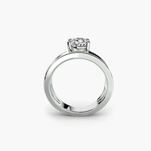 Setting Gold with Fine Diamond – front view