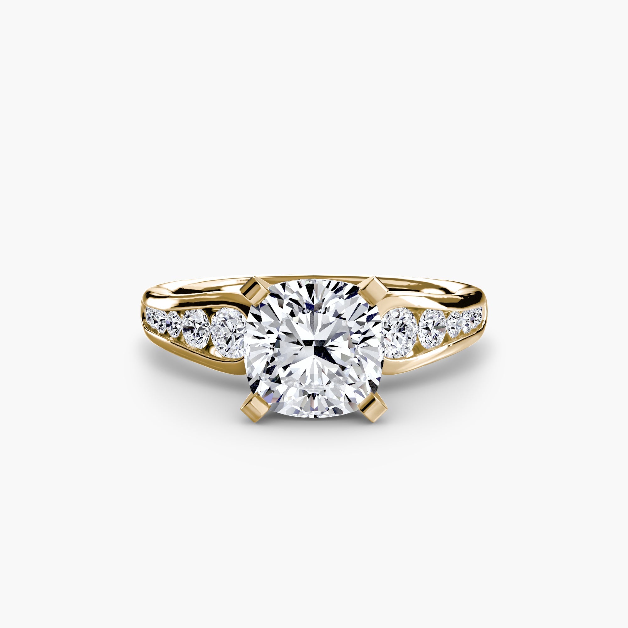 Genuine Precious Stone Setting – side view
