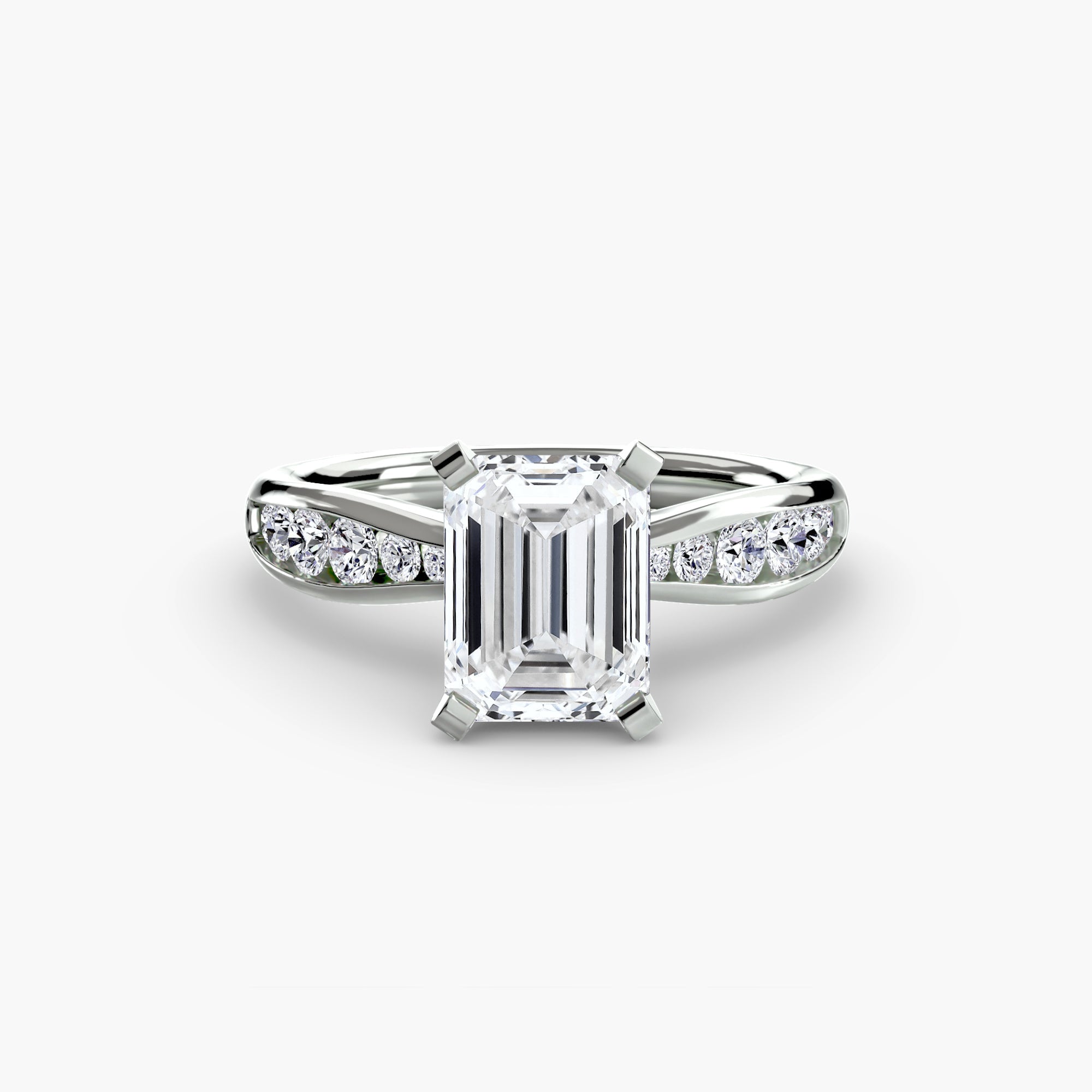 Setting Gold with Gemstone – back view