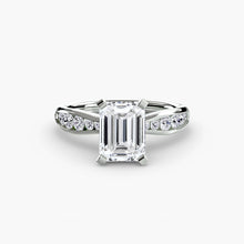 Setting Gold with Gemstone – back view