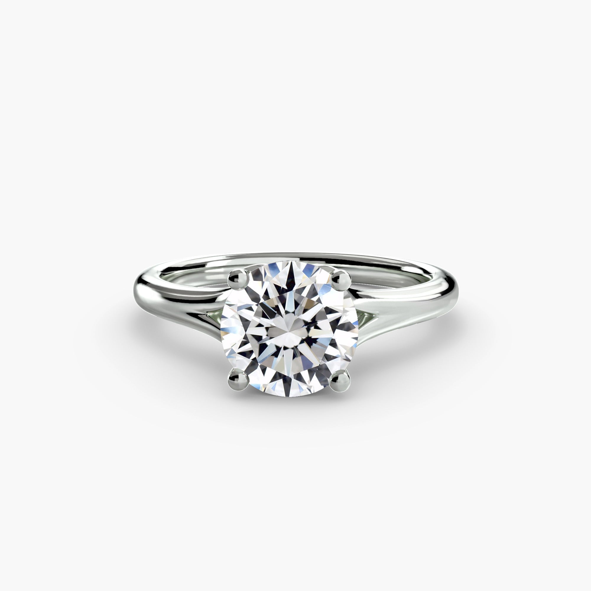 Setting Gold with Brilliant Diamond – main view