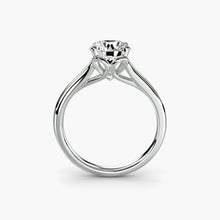 Brilliant Diamond ring in Gold – front view