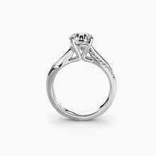 Sparkling Gemstone Setting ct – front view