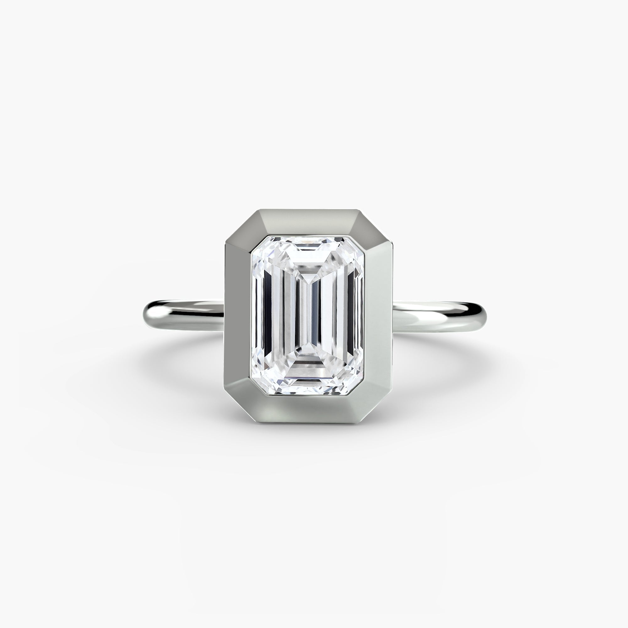 Gemstone Setting -ct Gold – back view