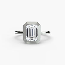 Gemstone Setting -ct Gold – back view