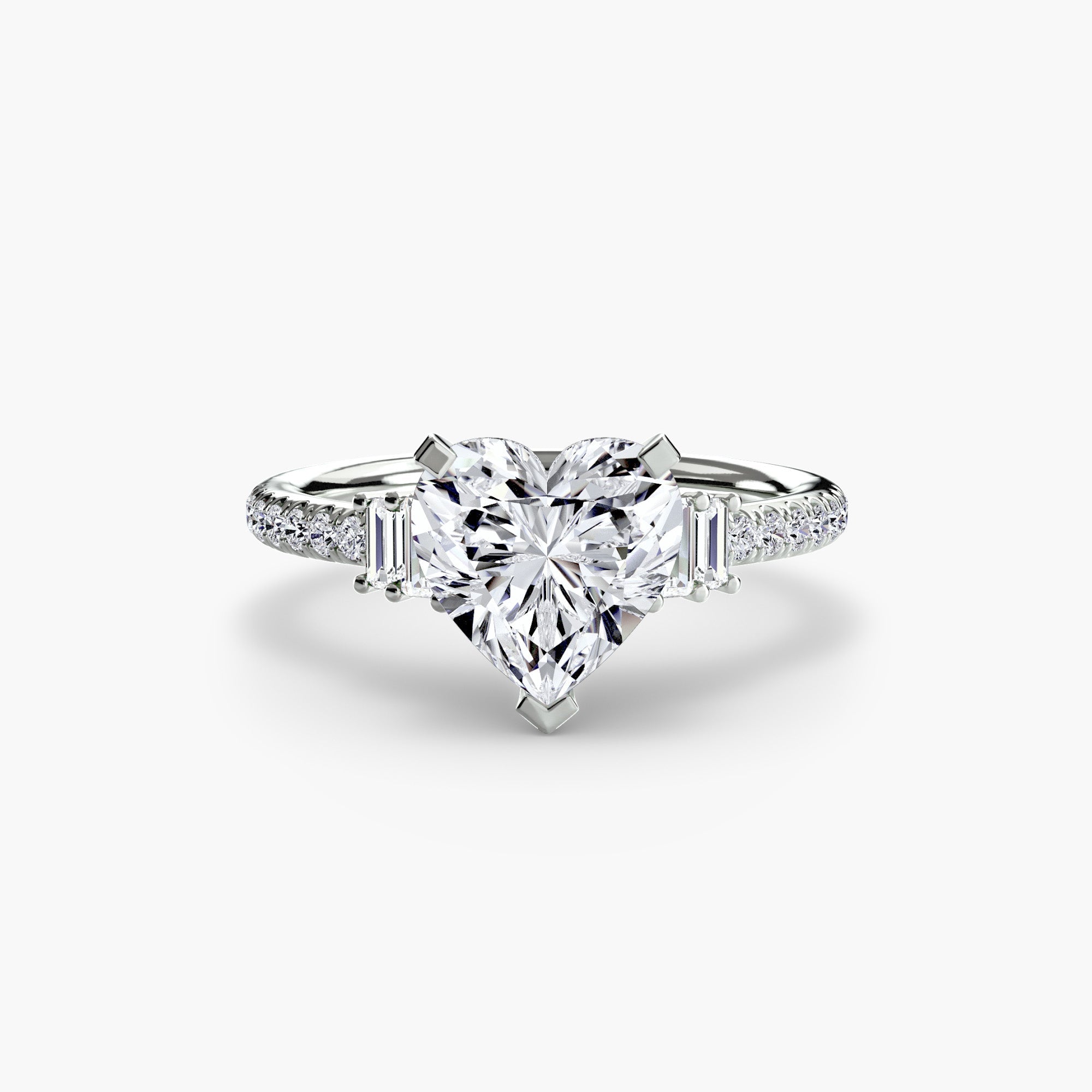 Earth-Mined Gemstone Setting – detail view