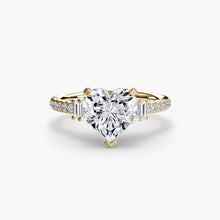 Earth-Mined Gemstone Setting ct Gold – detail view