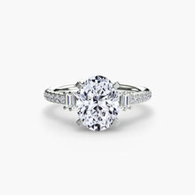 Setting Gold with Gemstone – profile view