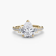 Gemstone Setting -ct Gold – top view