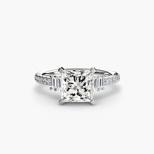 Dazzling Gemstone Setting ct – side view