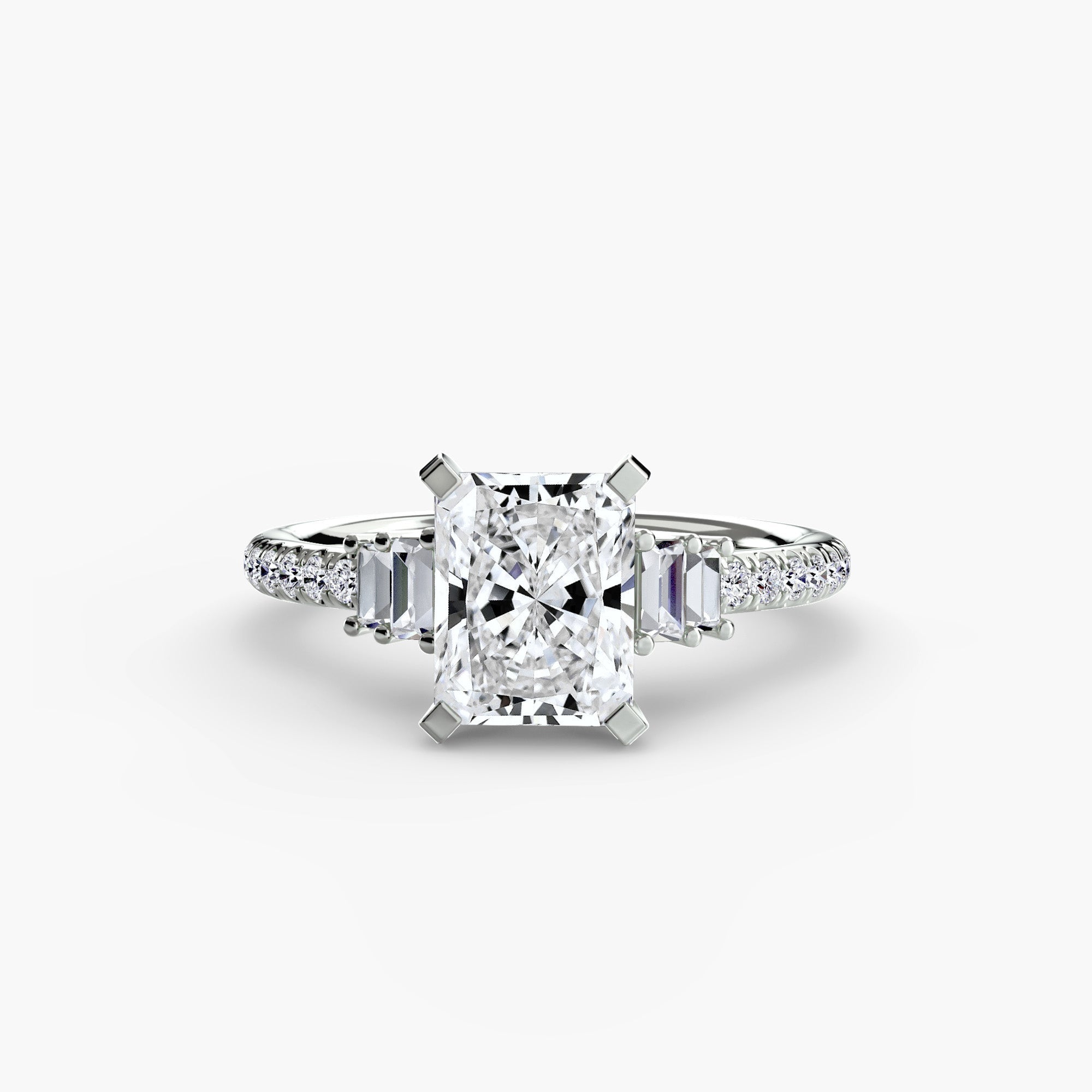 Earth-Mined Gemstone Setting – alternate view