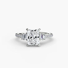 Earth-Mined Gemstone Setting – alternate view
