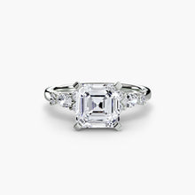 Precious Stone Round Brilliant Setting in Gold – close-up