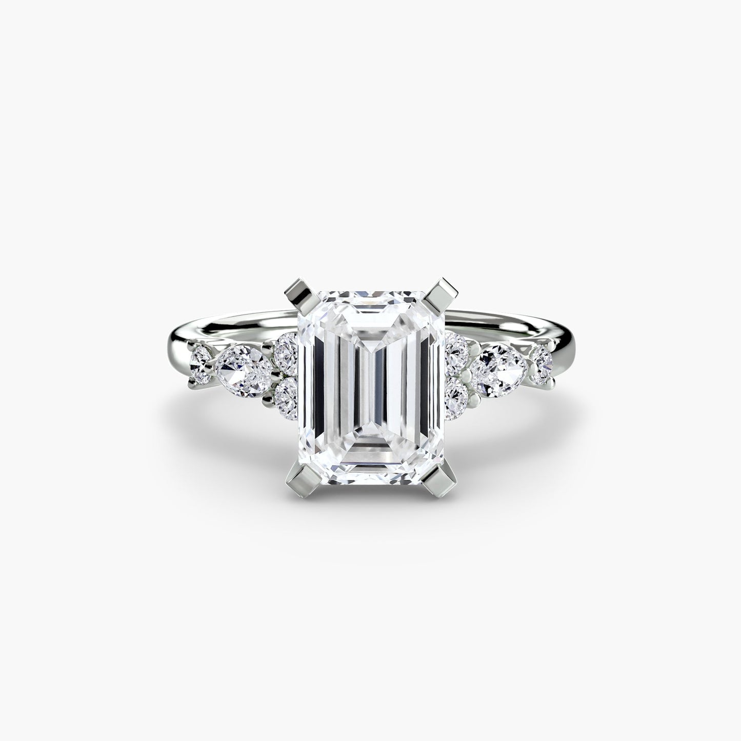 Precious Stone Setting -ct Gold – back view