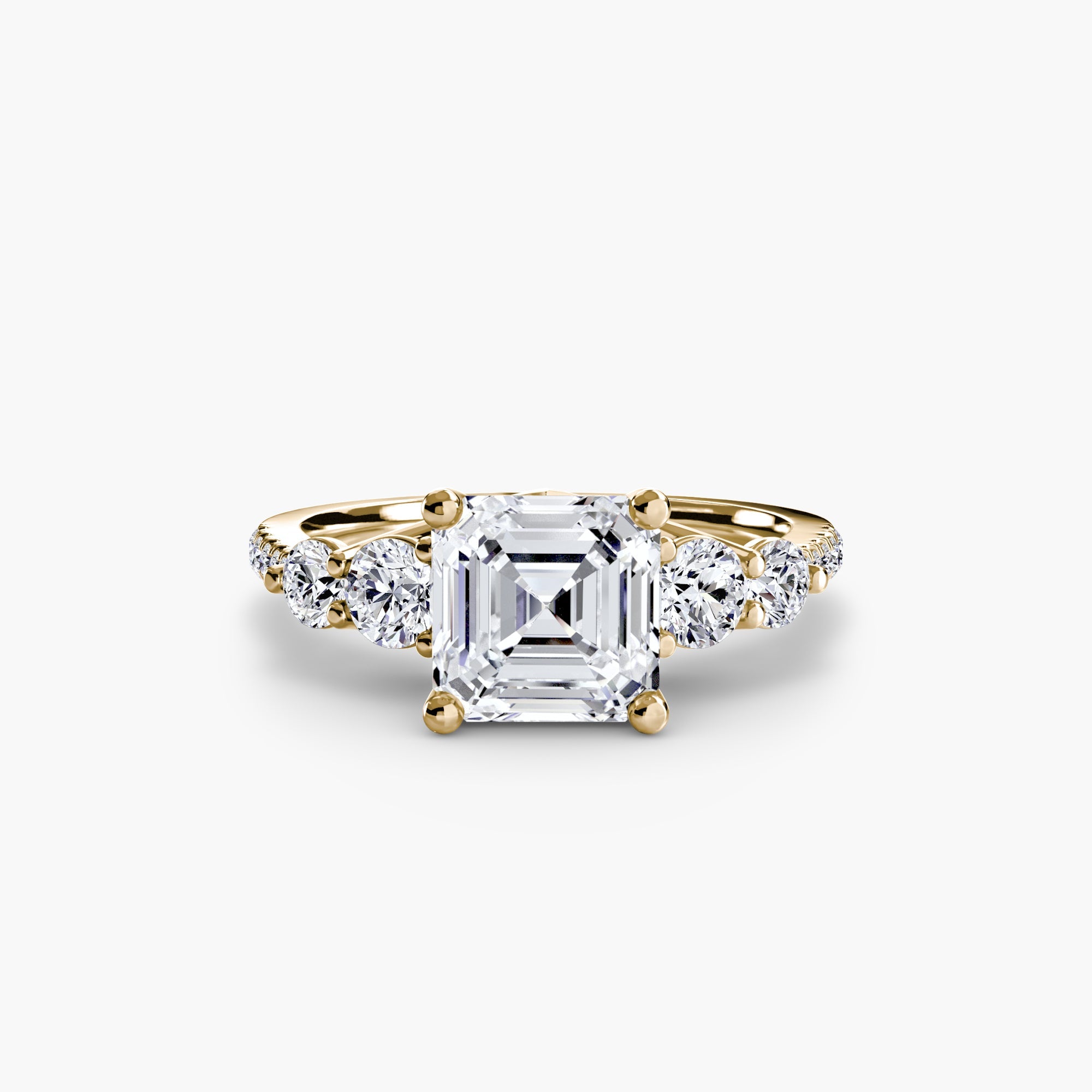 Brilliant Diamond Setting 0.49-ct Gold – close-up