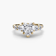 Fine Brilliant Diamond Setting 0.49 ct – detail view
