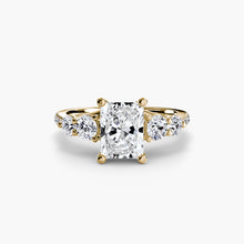Setting Gold with Brilliant Diamond – alternate view