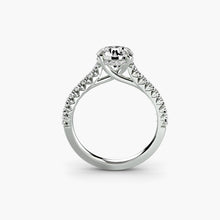 Gemstone Setting -ct Gold – front view