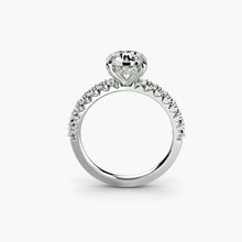 Genuine Gemstone Setting – front view