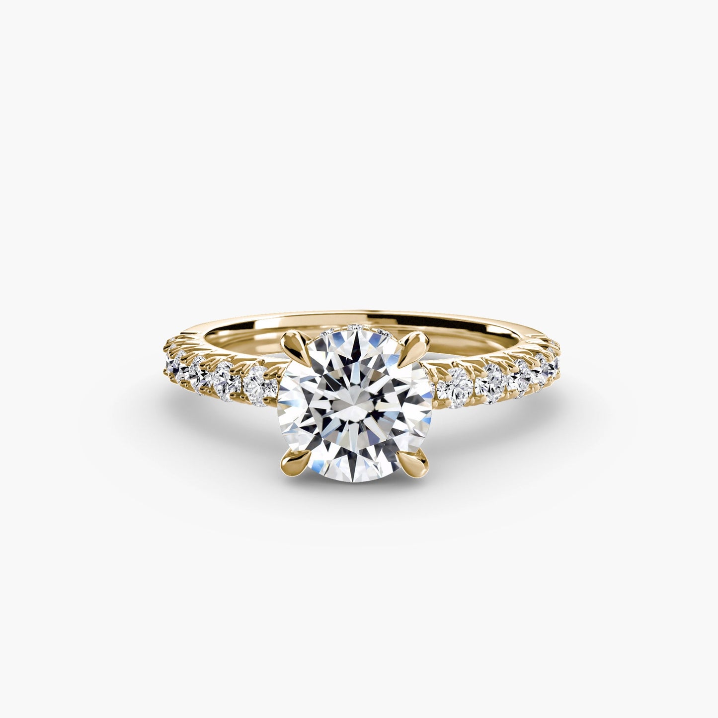Genuine Gemstone Setting – top view