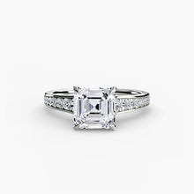 Setting Gold with Precious Stone – close-up