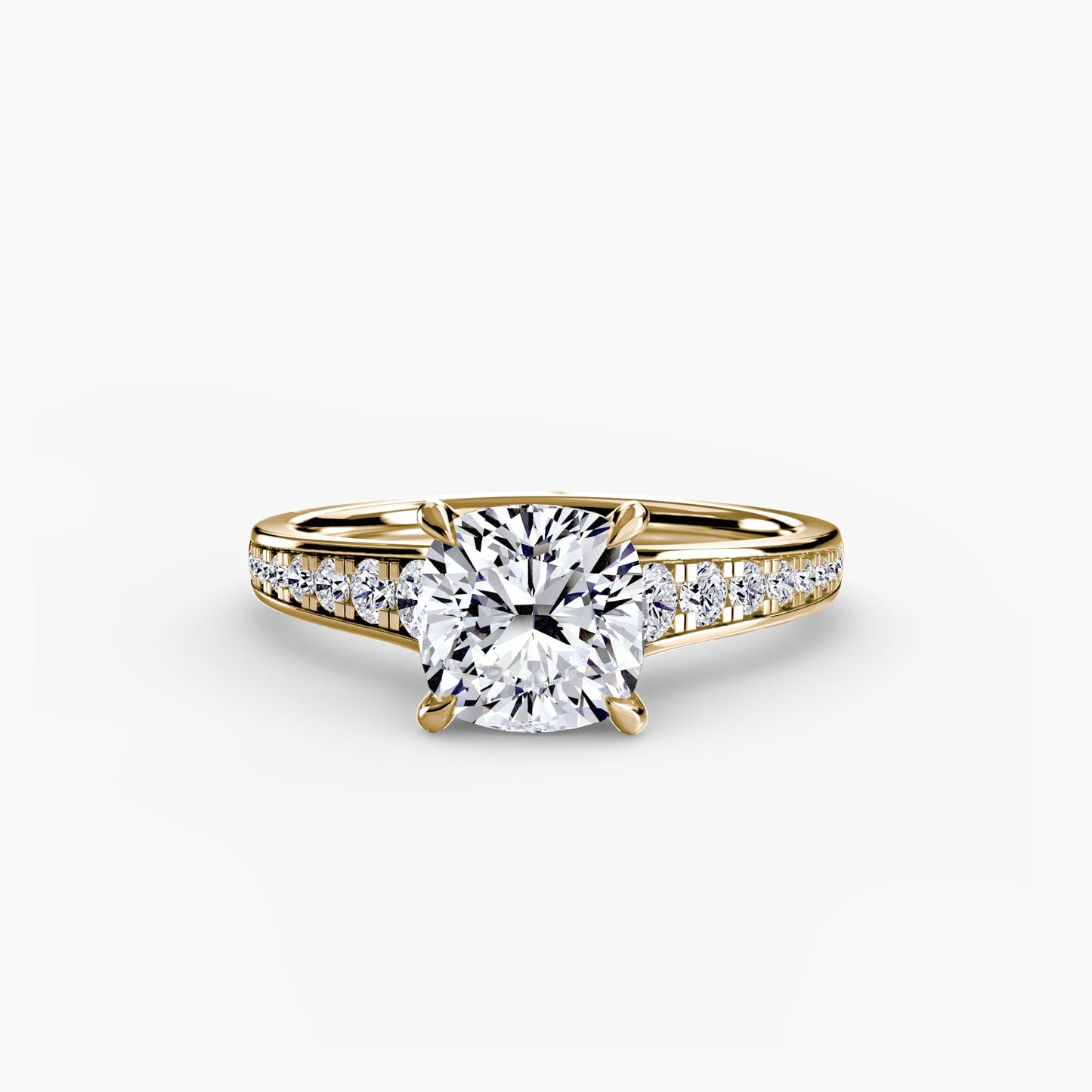Precious Stone Setting -ct Gold – angle view